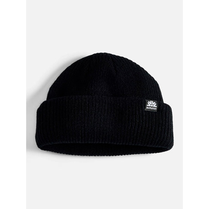 Double Roll Beanie|O/S|BLACK|NUTMEG|KHAKI|TREK GREEN|RED