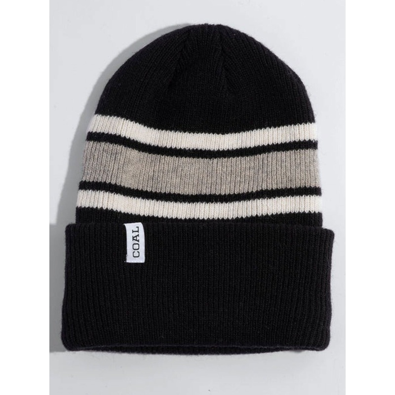 Haines Beanie|O/S|BLACK (BLK)|OFF WHITE/BLACK (OWB)