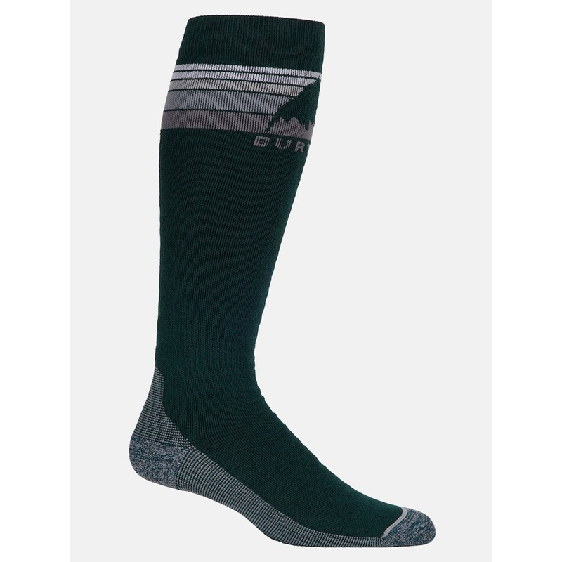 Emblem Midweight Socks|SM|MED|LRG|DEEP EMERALD (303)|DEEP RED (601)|GREY HEATHER (020)|NIGHTFALL (403)|TRUE BLACK (001)