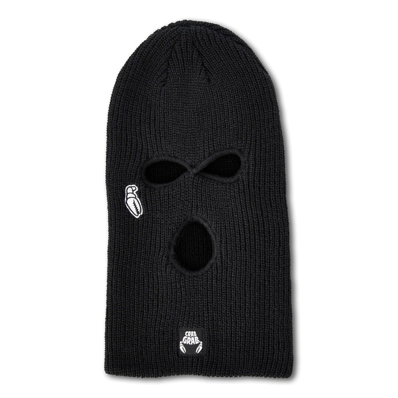 Goon Balaclava|O/S|BLACK|SOFT PINK