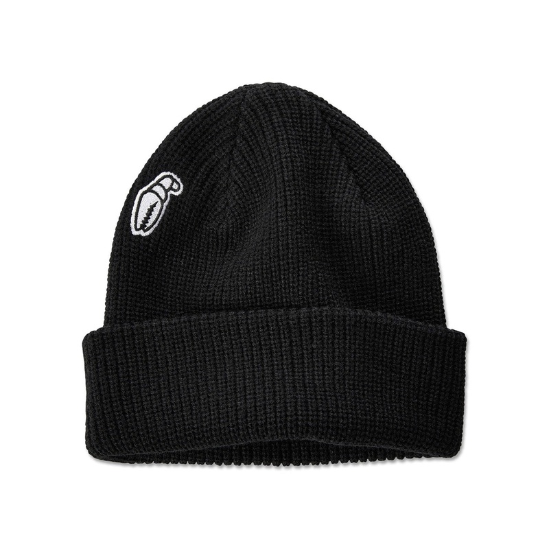 High Mark Beanie|O/S|BLACK|WHITE|ORANGE|HEATHER GREY