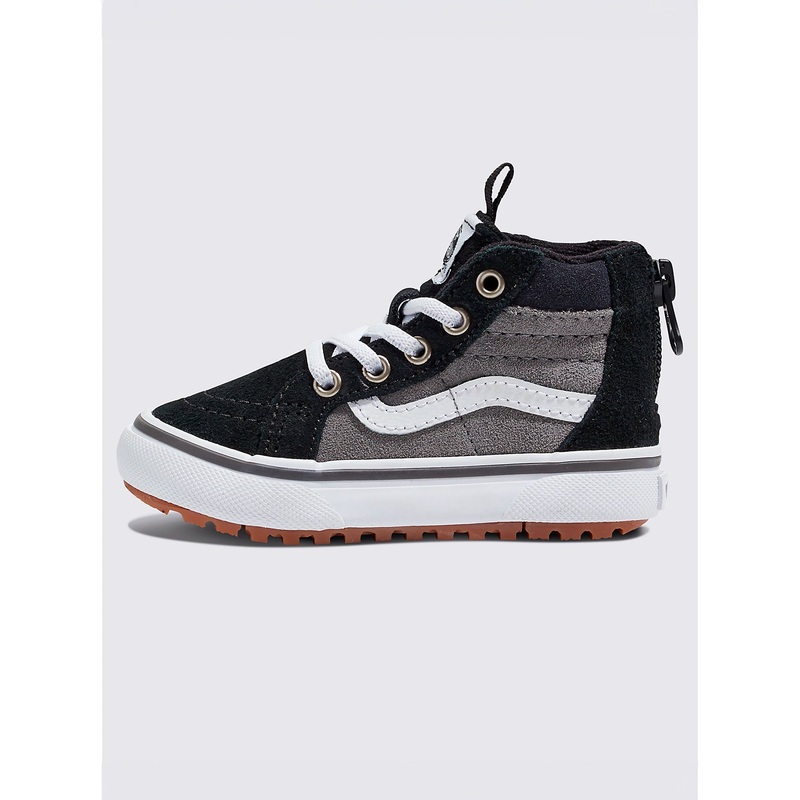 MTE Sk8-Hi Black/Grey Shoes (Little Kids)