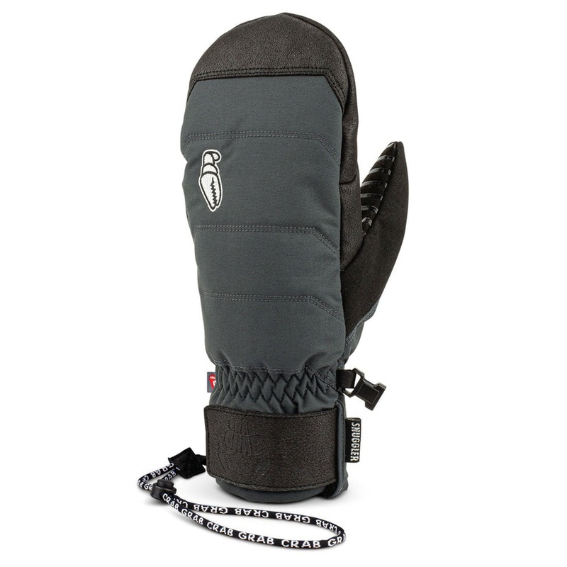 Snuggler Mitts|SM|MED|LRG|XL|WASHED BLACK|CREAM