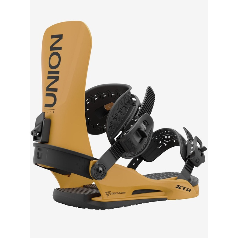 STR Snowboard Bindings|MED|LRG|MUSTARD|WHITE|BLACK