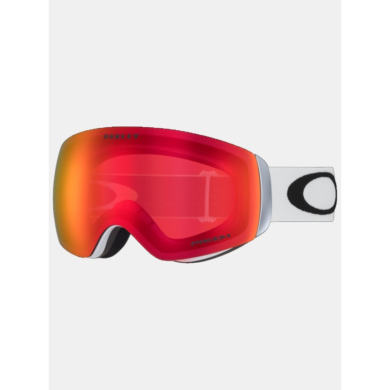 Flight Deck M Matte White/Prizm Snow Torch Iridium Goggle