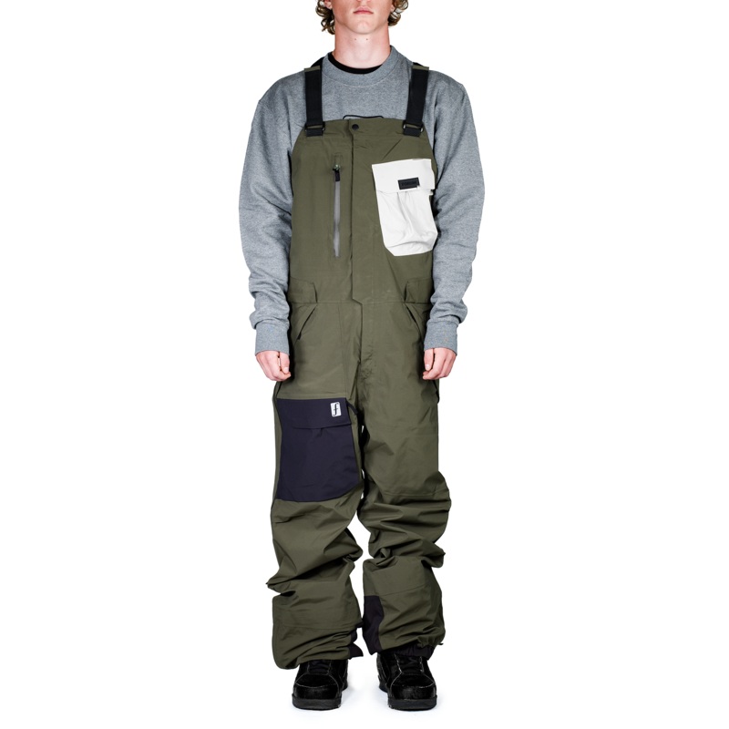 3 Layer Backcountry Overall|MED|LRG|XL|ESTATE SPIKED OLIVE|BLACK DESERT KHAKI