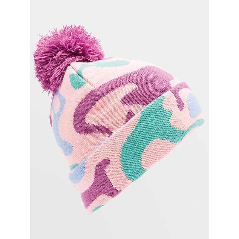 Camoblast Beanie (Kids)|O/S|PINK (PNK)|BURGUNDY (BUR)|BLACK (BLK)