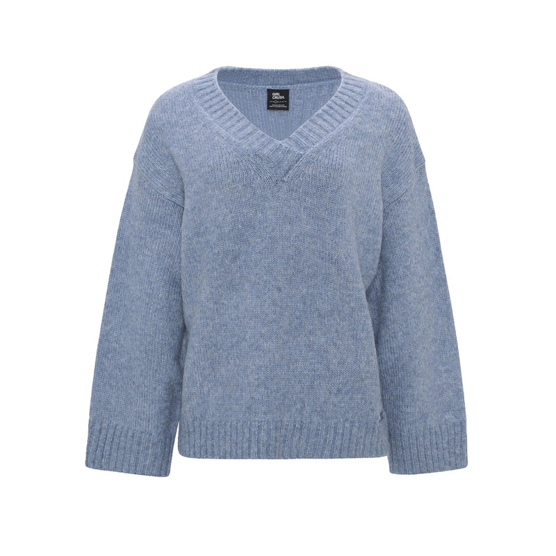 Signature Sweater|XS|SM|MED|LRG|BLUE FOG