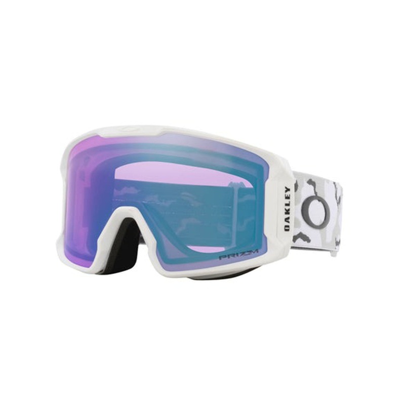 Line Miner L White Camo/Prizm Iced Iridium Goggle