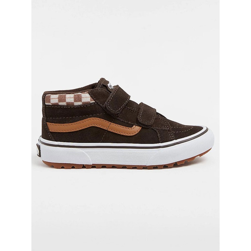 MTE Sk8-Hi Reissue V Brown/True White Shoes (Kids)