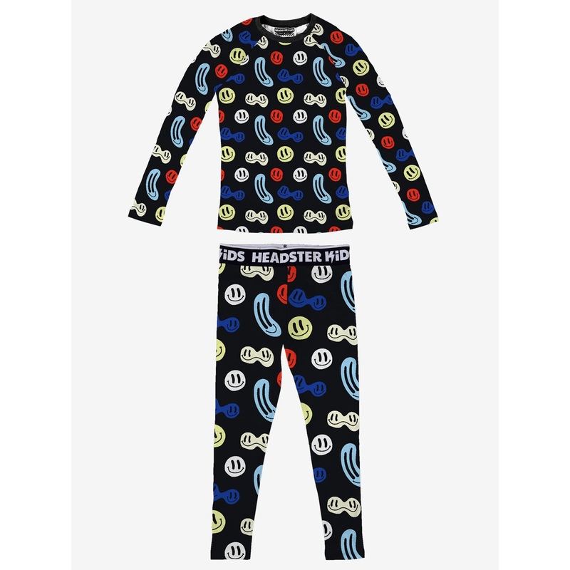 Peppy Base Layer Set (Youth)|4T|06|08|10|BLACK