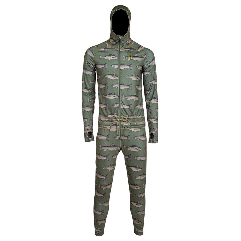 Classic Ninja Suit Base Layer|SM|MED|LRG|XL|OLIVE FISH|THUNDER CAMP