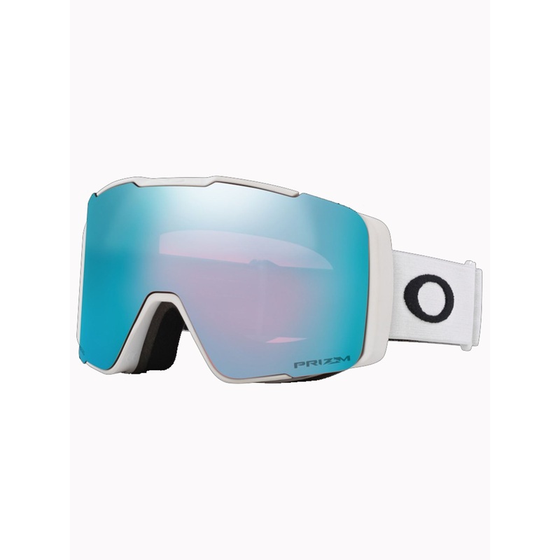 Line Miner Pro M Matte White/Prizm Sapphire & Iced Iridium Goggle