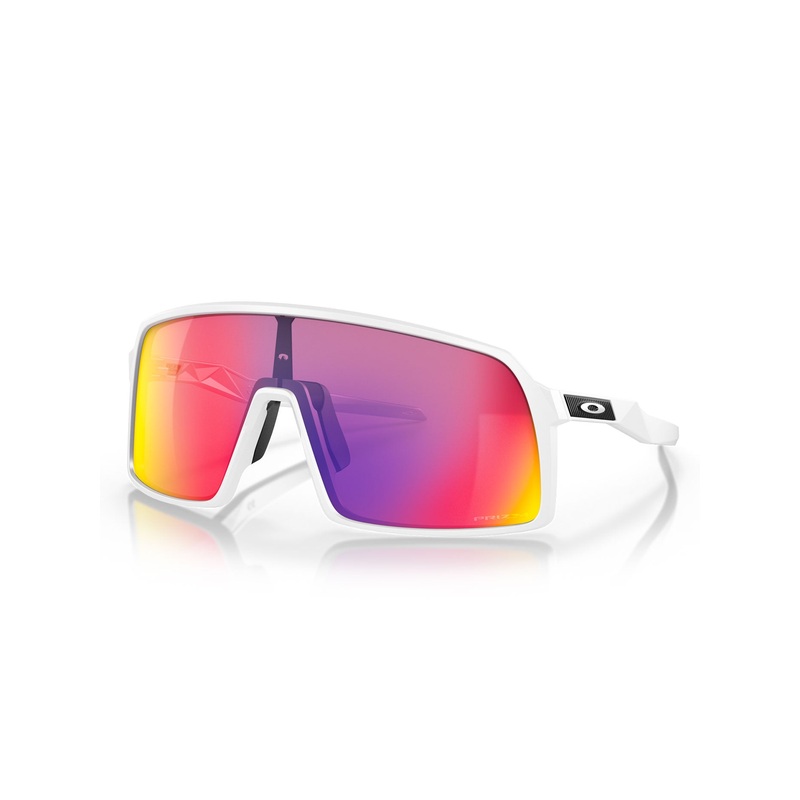 Sutro Matte White/Prizm Road Sunglasses