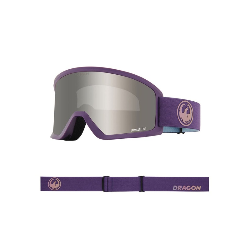 DX3 Plus OTG Deep Plum/LL Silver ION + Spare Lens Goggle