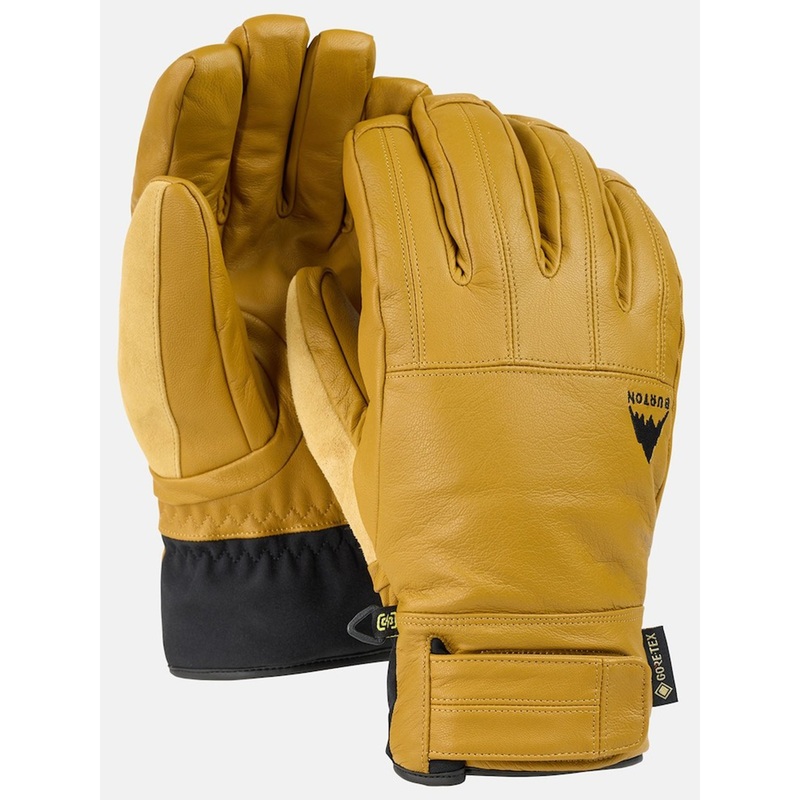 GORE-TEX Gondy Leather Gloves|SM|MED|LRG|XL|TRUE BLACK (001)|RAWHIDE (100)