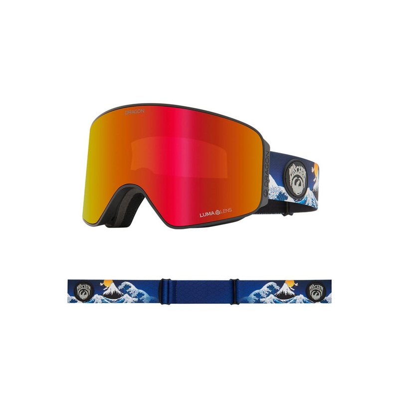 NFX MAG OTG Mayhem Collab/LL Red ION + Spare Lens Goggle