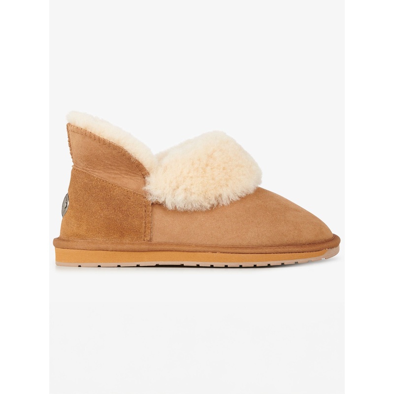 Platinum Mintaro Chestnut Slippers