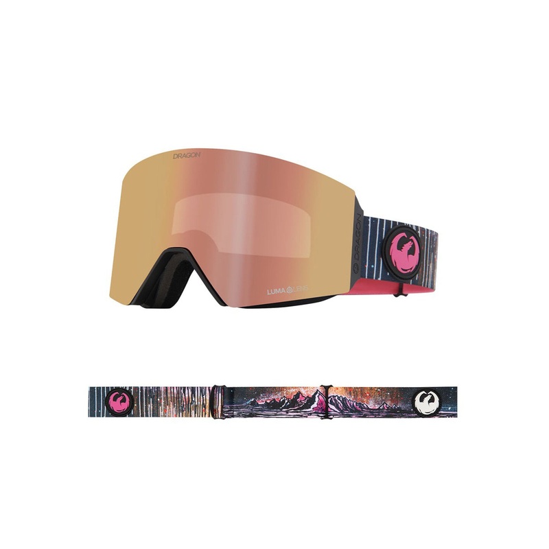 RVX MAG OTG Bryan Iguchi Signature/LL Rose Gold ION+ Spare Lens Goggle