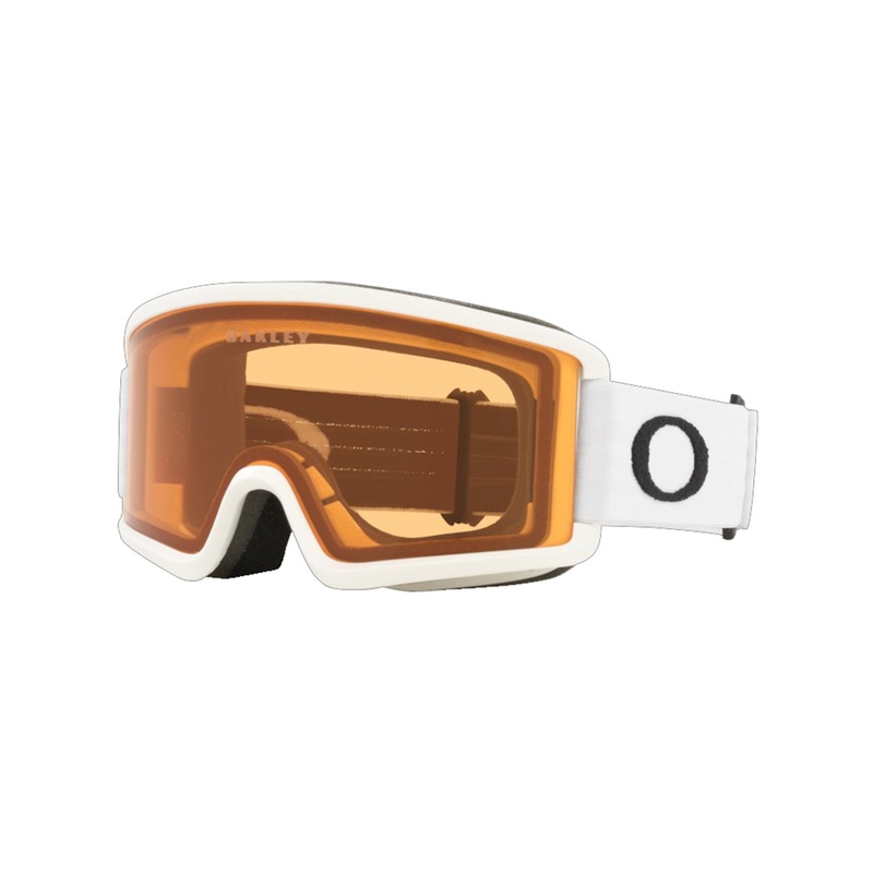 Target Line S Matte White/Prizm Persimmon Goggle
