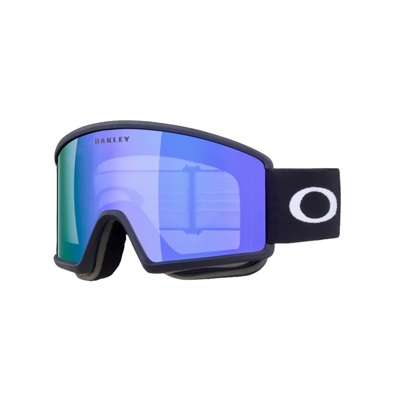 Target Line L Matte Black/Violet Iridium Goggle