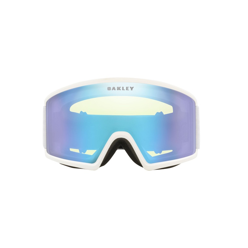 Target Line L Matte White/HI Yellow Goggle
