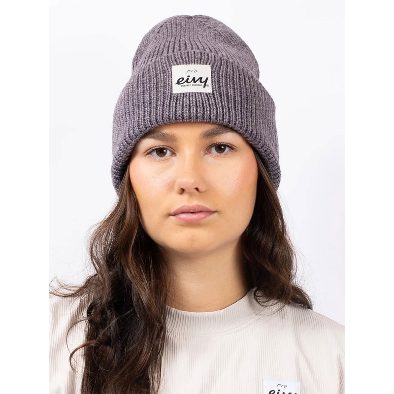 Easter Rib Wool Grey Melange Beanie