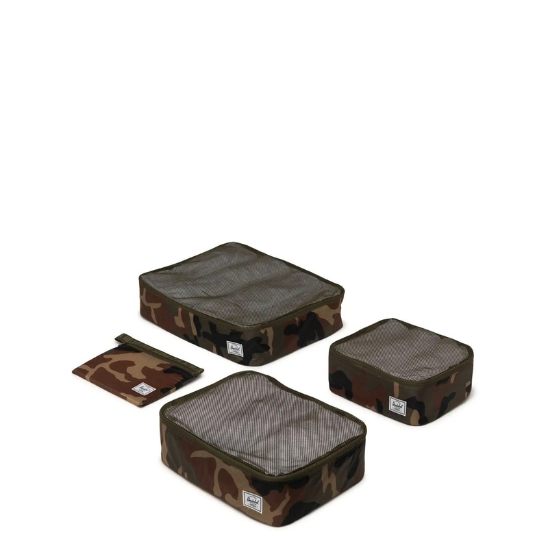 Kyoto Packing Cubes|O/S|WOODLAND CAMO (00032)|BLACK (00001)