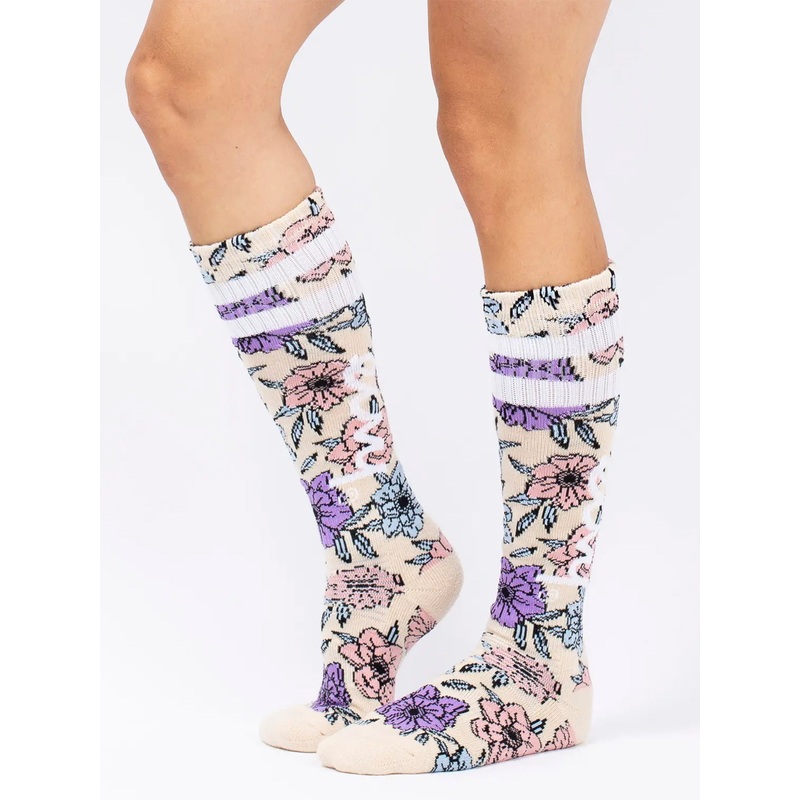 cheerleader-wool-big-flower-snow-socks_1 Cheerleader Wool Big Flower Snow Socks