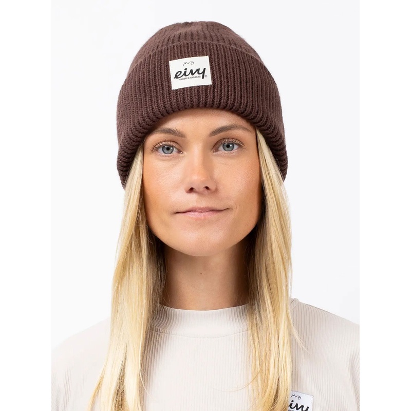 Easter Rib Wool Chocolate Beanie