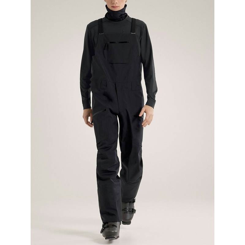 GORE-TEX Sabre Bib Overall|SM|MED|LRG|XL|BLACK|STRATUS/DARK STRATUS