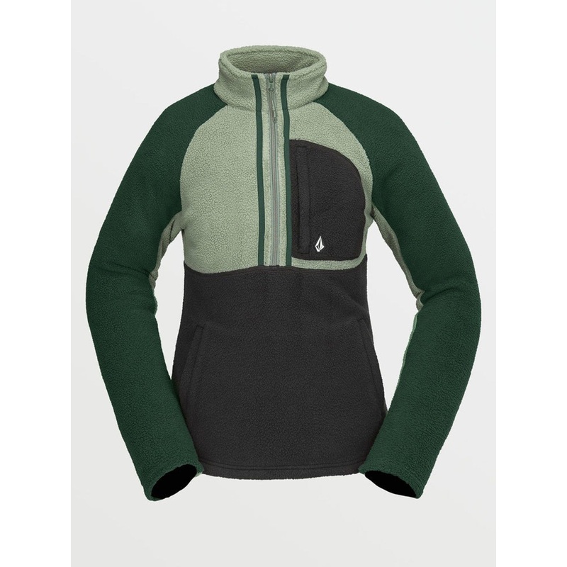 demi-1-2-zip-sweater-women-xs-lrg-med-sm-xl-lichen-green-lcg-mahogany-mah_1 Demi 1/2 Zip Sweater (Women)|XS|LRG|MED|SM|XL|LICHEN GREEN (LCG)|MAHOGANY (MAH)