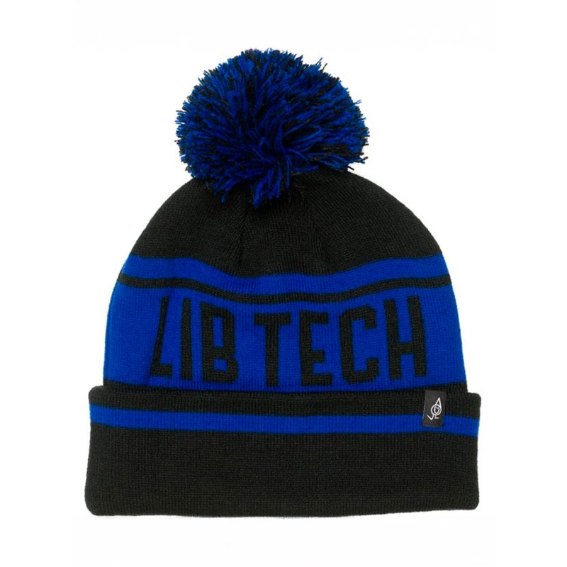 Pom Beanie|O/S|BLUE|BLACK