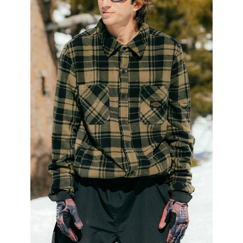 Sierra Fleece Long Sleeve Buttondown Shirt