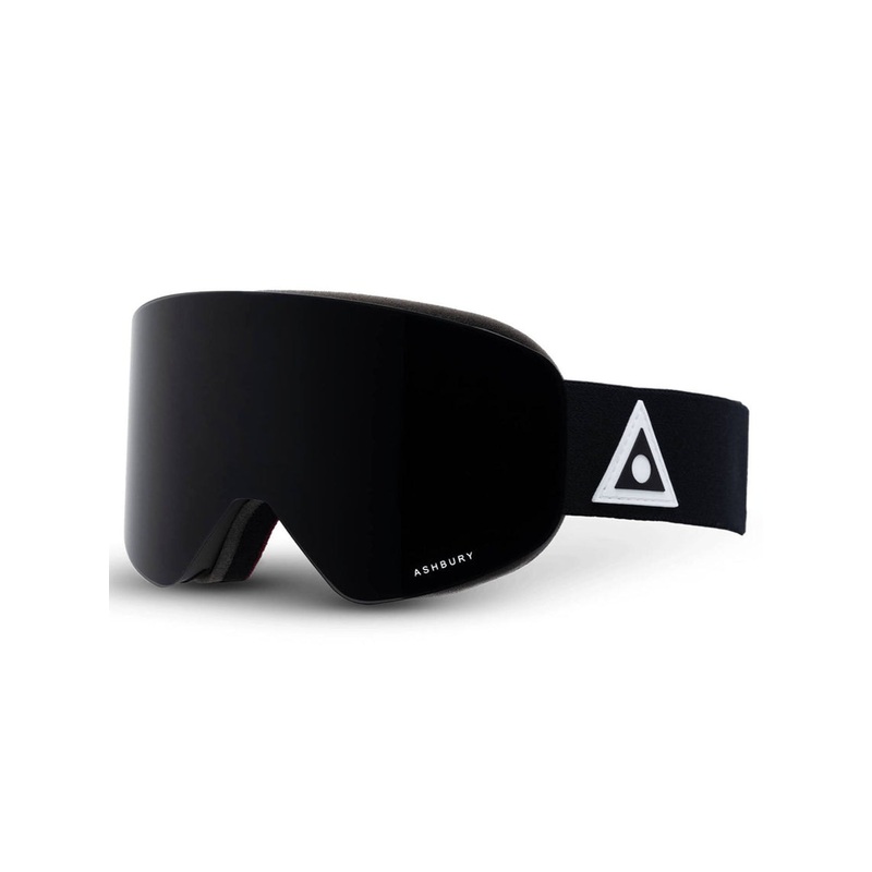 Hornet Triangle Matte Black/Dark Smoke Goggle + Spare Lens