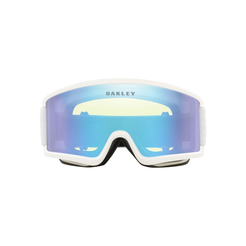 Target Line S Matte White/HI Yellow Goggle