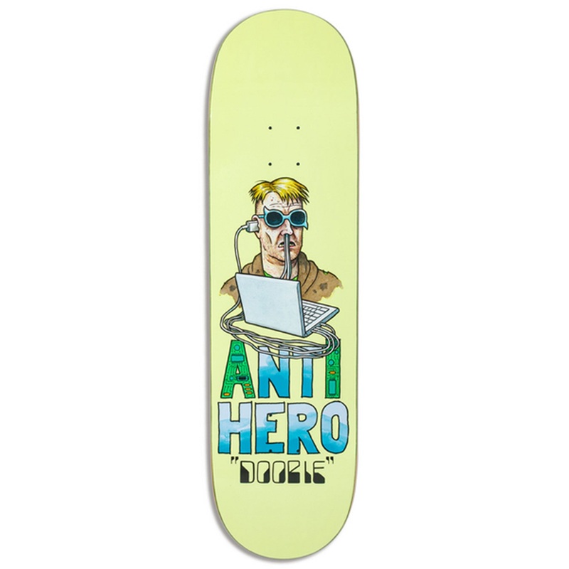 Anti-Intelligence Doobie 8.75” Skateboard Deck