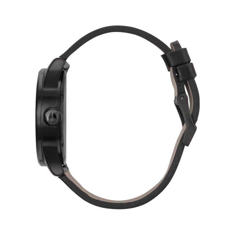 sentry-leather-all-black-watch_1 Sentry Leather All Black Watch