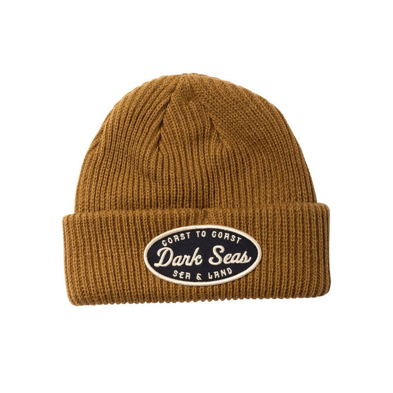 Chunk Beanie|O/S|BROWN|DARK NAVY