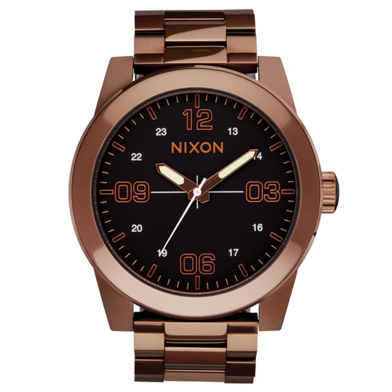 The Corporal Stainless Steel Chocolate/Dark Roast Watch