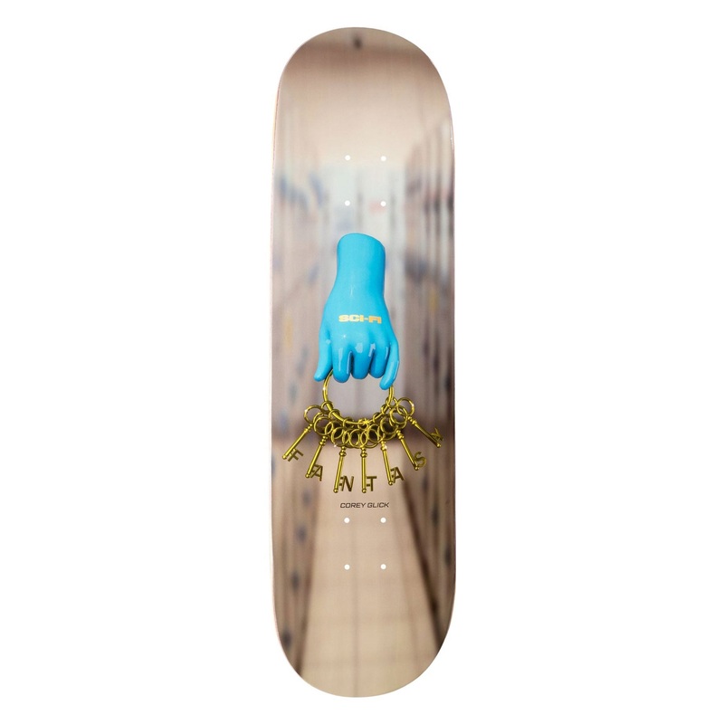 Glick Keys 8.5” Skateboard Deck