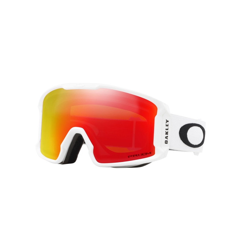 Line Miner M Matte White/Prizm Snow Torch Iridium Goggle