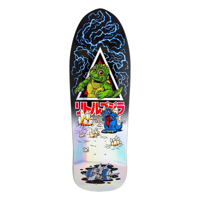 JR. Natas x Godzila 9.89” Skateboard Deck