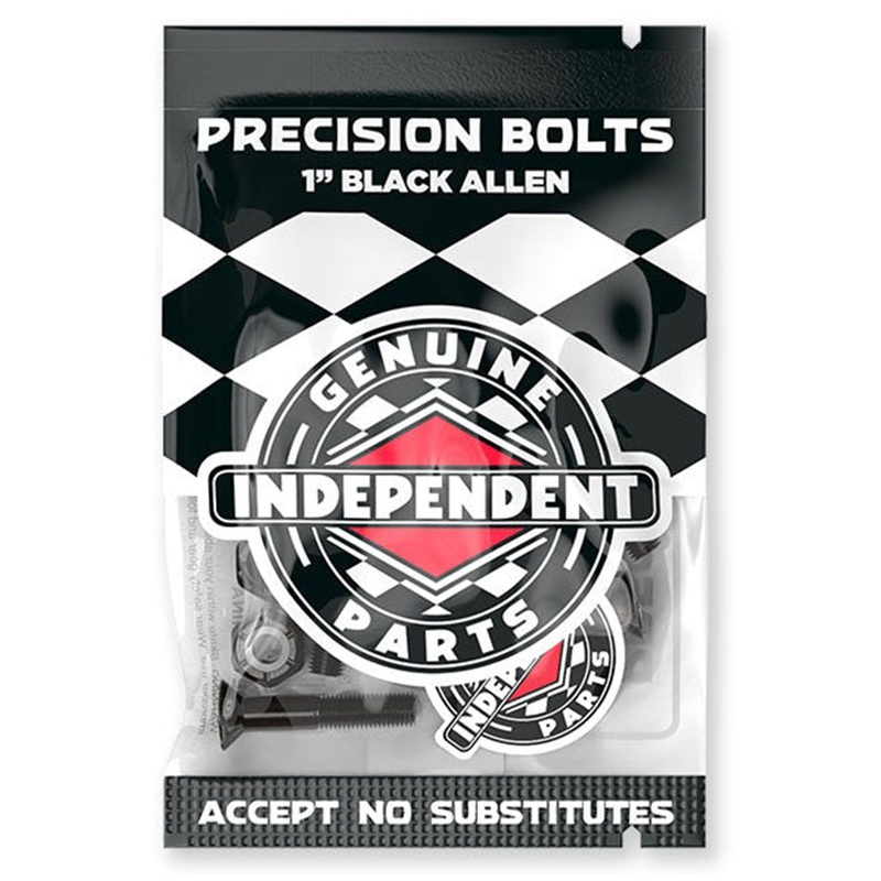 Precision Allen 1” Bolts|1|O/S|BLACK