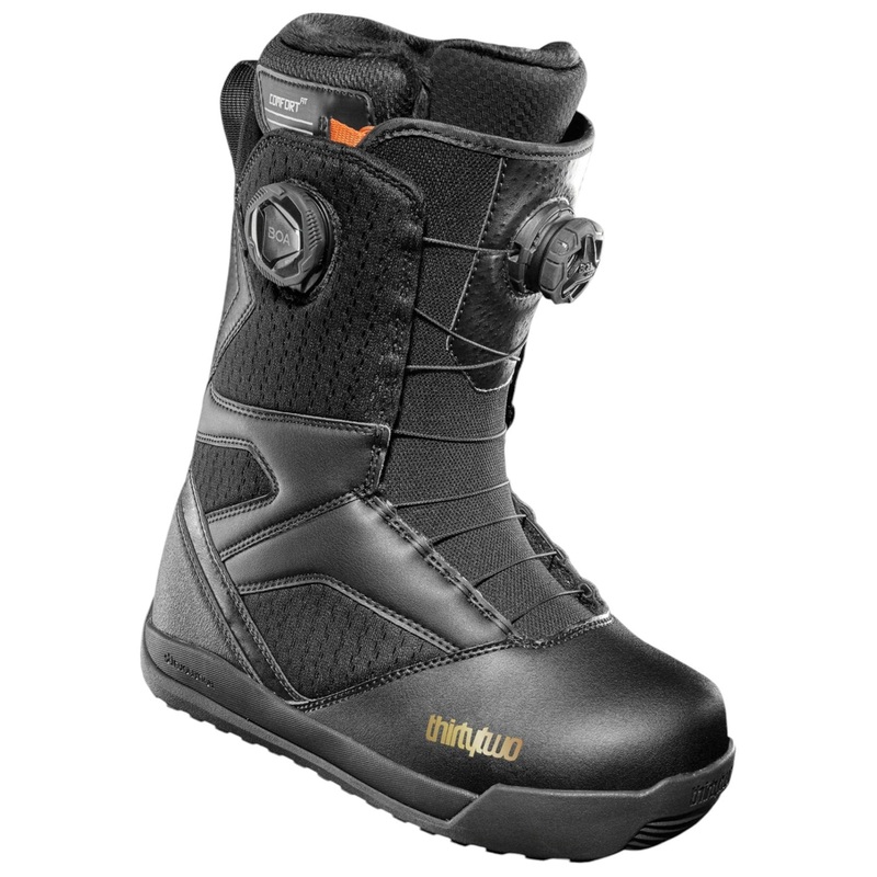 STW Double BOA Black/Gold Snowboard Boots (Women)