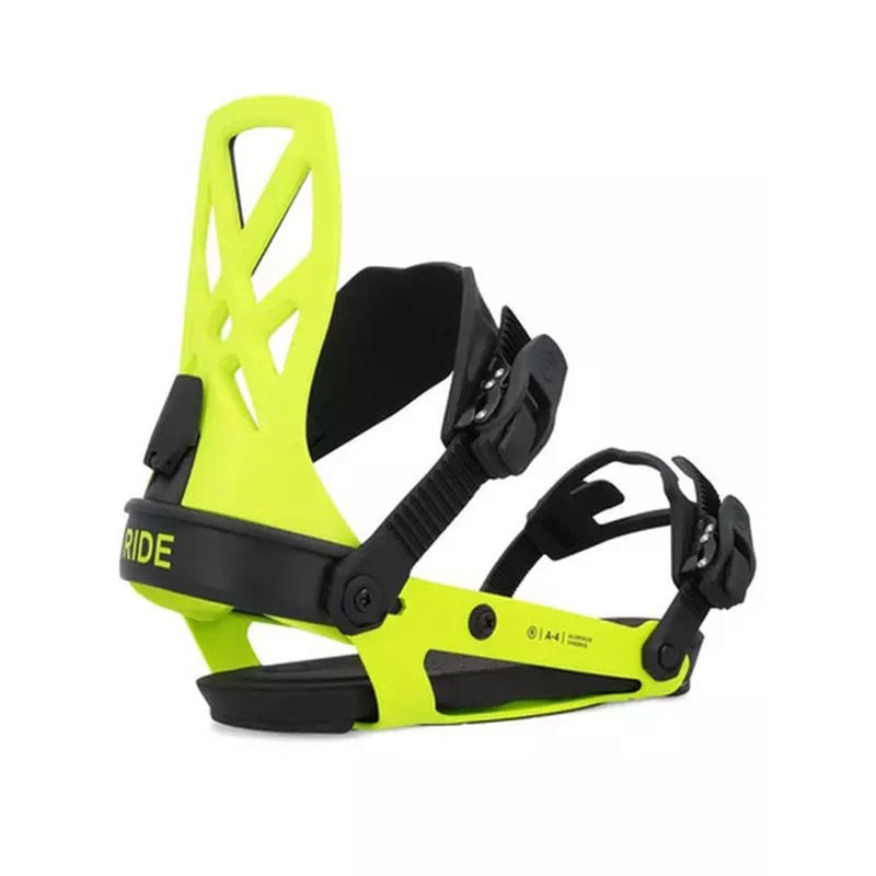 A-4 Snowboard Bindings|LRG|MED|LIME|BLACK