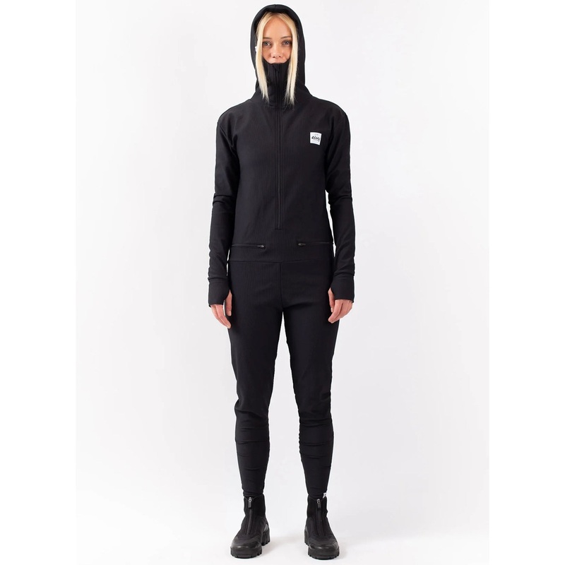 Leona Rib Black One Piece Layer