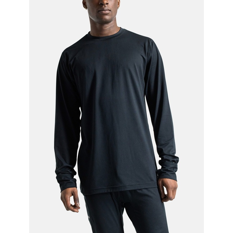 Midweight X Base Layer|SM|XL|LRG|MED|TRUE BLACK (002)