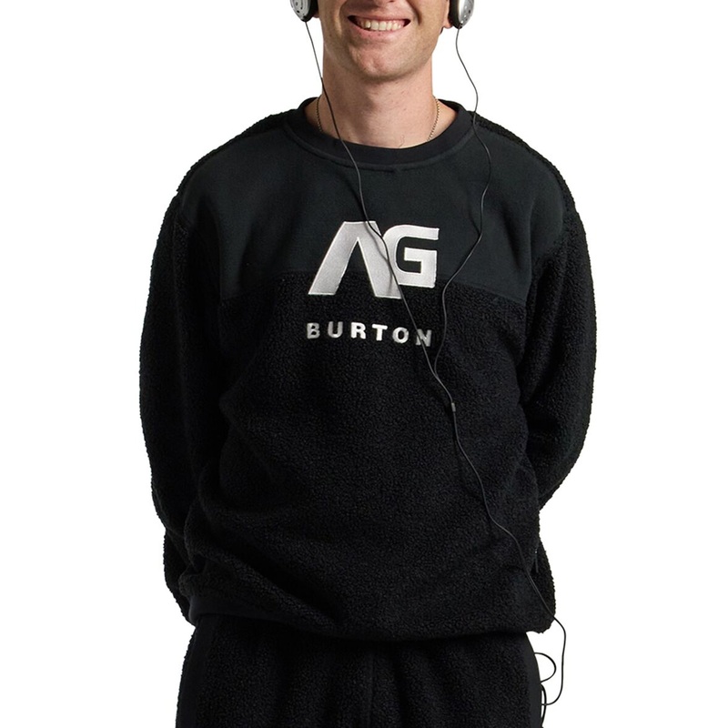 AG Speakout Crewneck|MED|LRG|XL|TRUE BLACK (001)