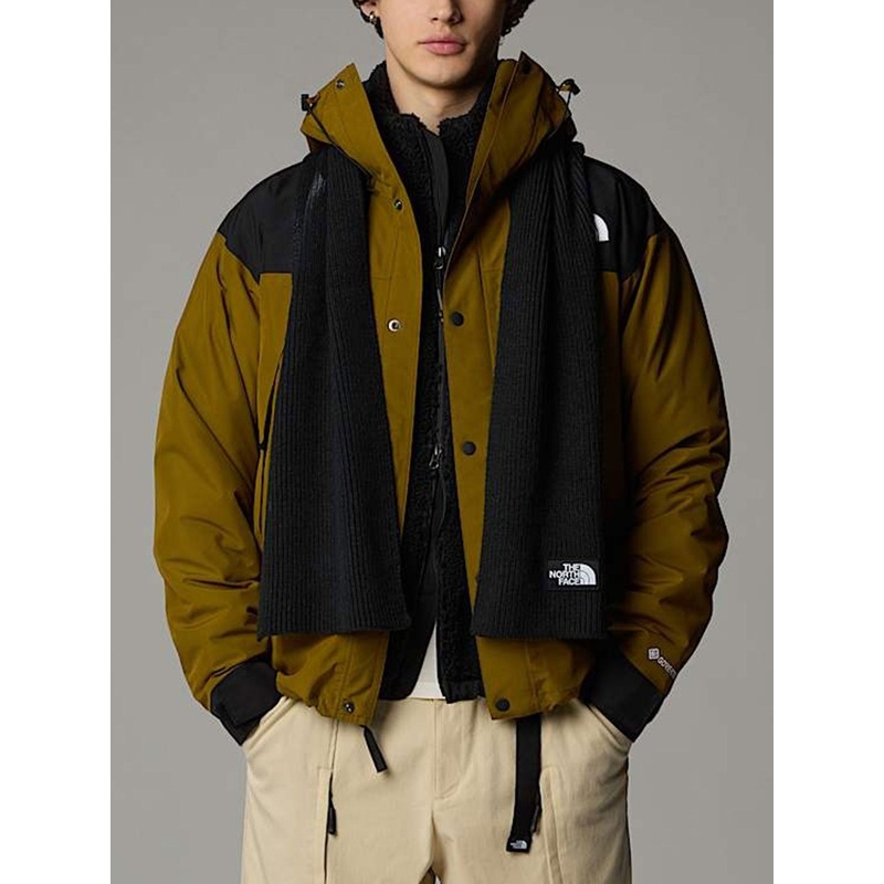 TNF Log Box Scarf|O/S|TNF BLACK (JK3)|TNF MEDIUM GREY HEATHER (DYY)